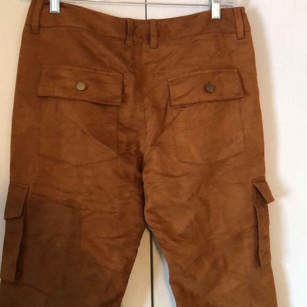 Woman’s boho Y2k fall chic News grunge pants with pockets - Picture 11 of 14